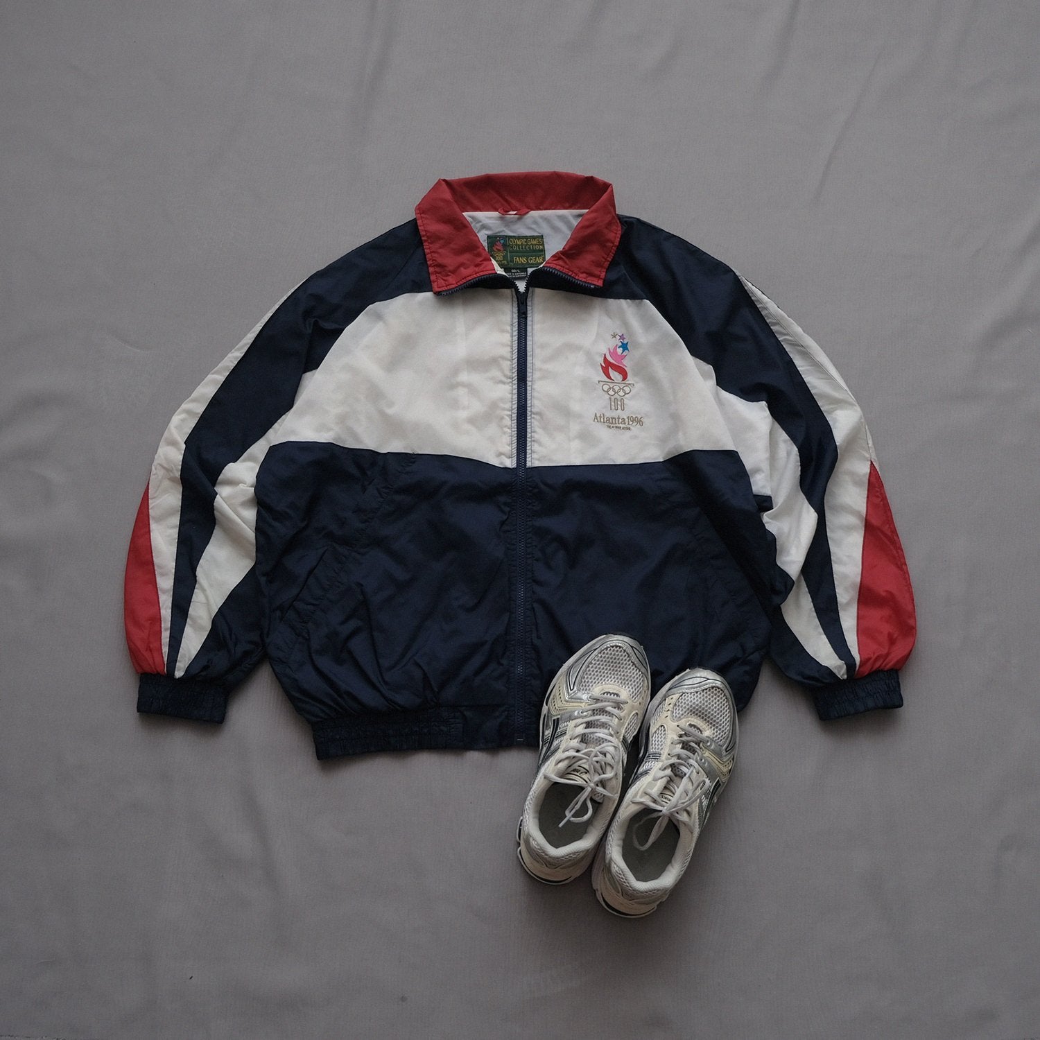 Olympic Games Collection 1996 Atlanta Jacket | L/XL | Made in Guatemala 🇬🇹