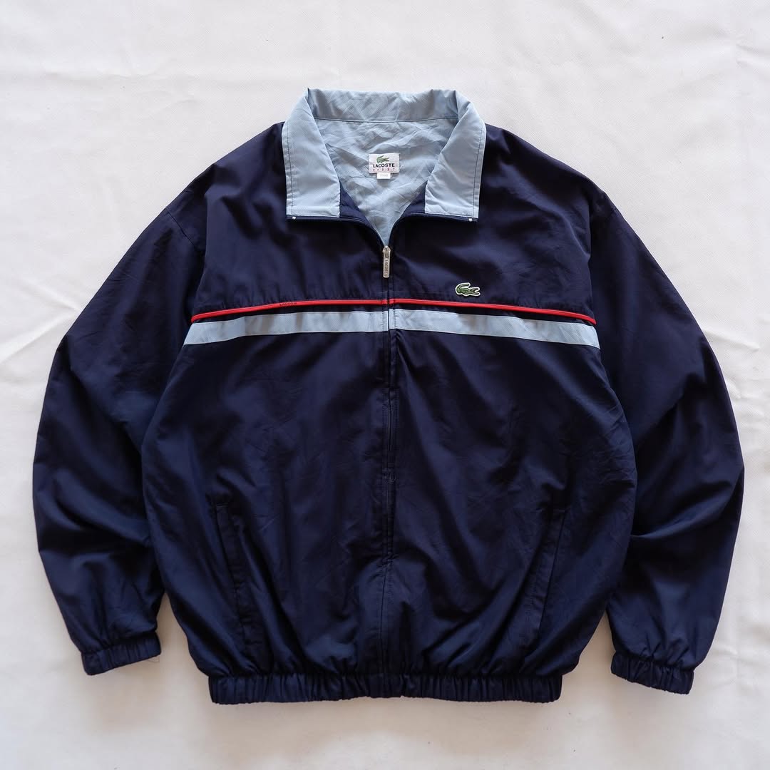 Lacoste Vintage Sport Jacket | Size 7 (XL) | Made in France 🇫🇷