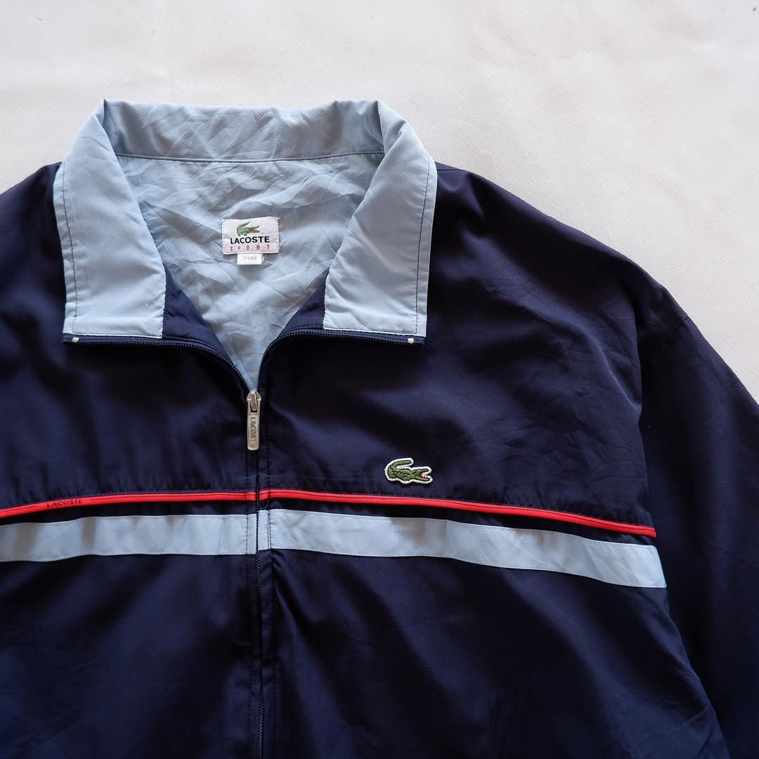 Lacoste Vintage Sport Jacket | Size 7 (XL) | Made in France 🇫🇷