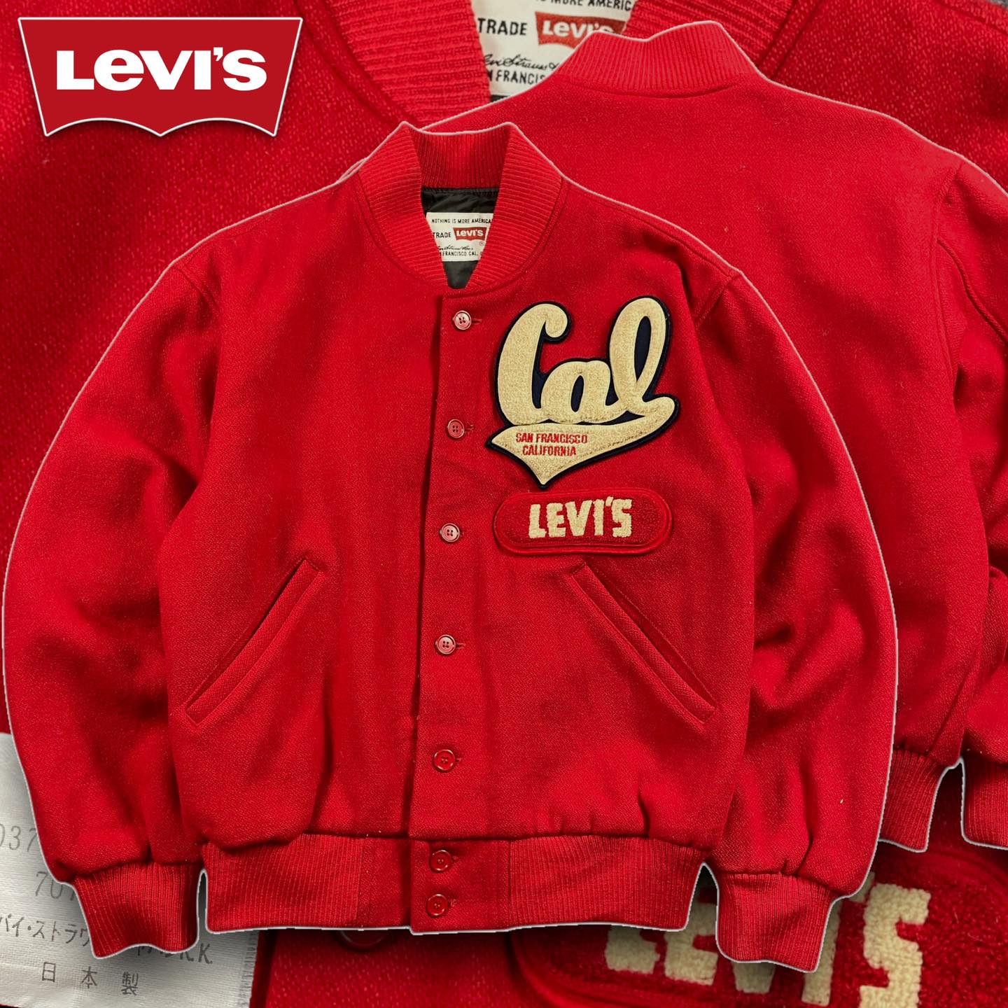 Levi’s Varsity Jacket | M | Made in Japan 🇯🇵