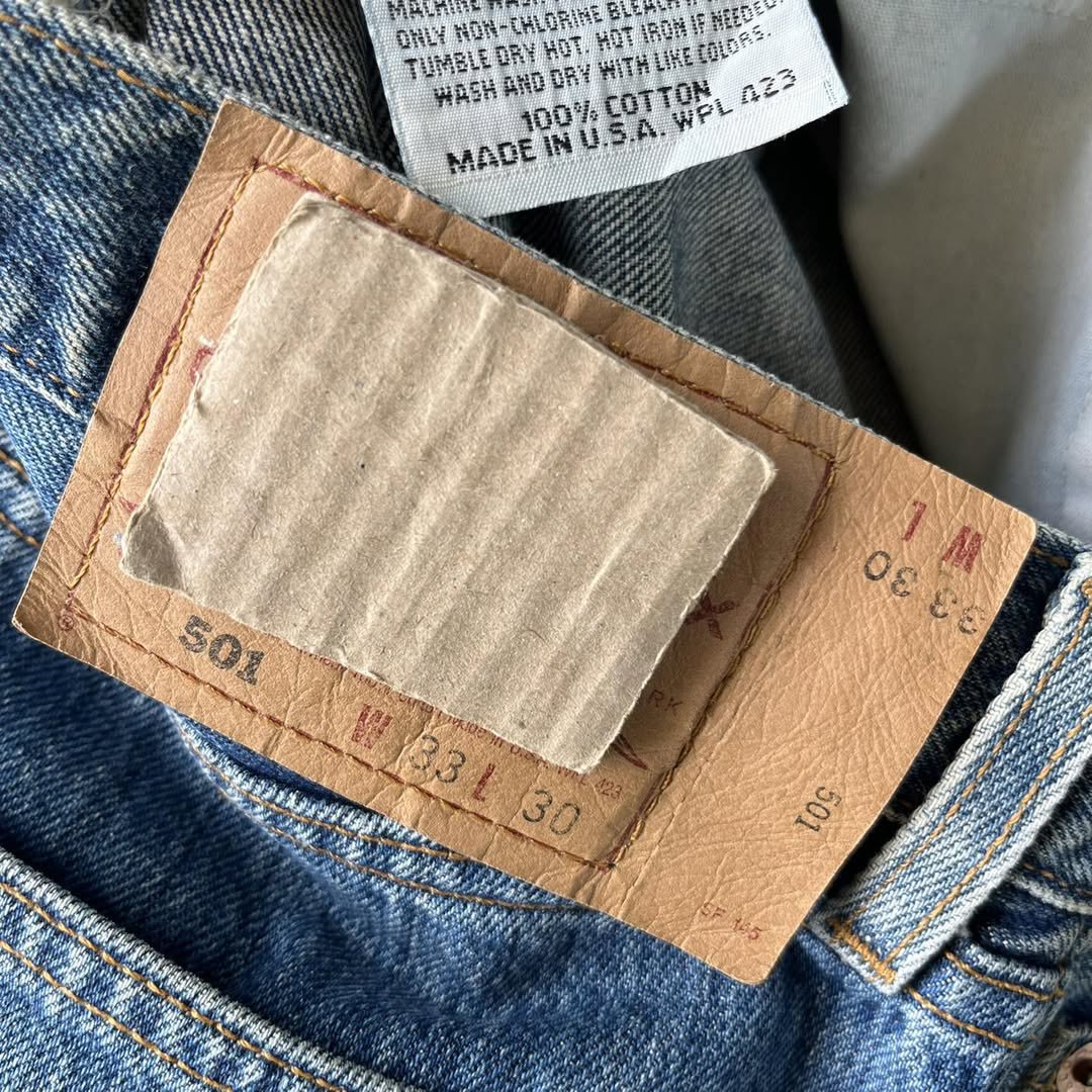 Levi's 501 Straight Leg Jeans | Size W33 L30 | Made in USA