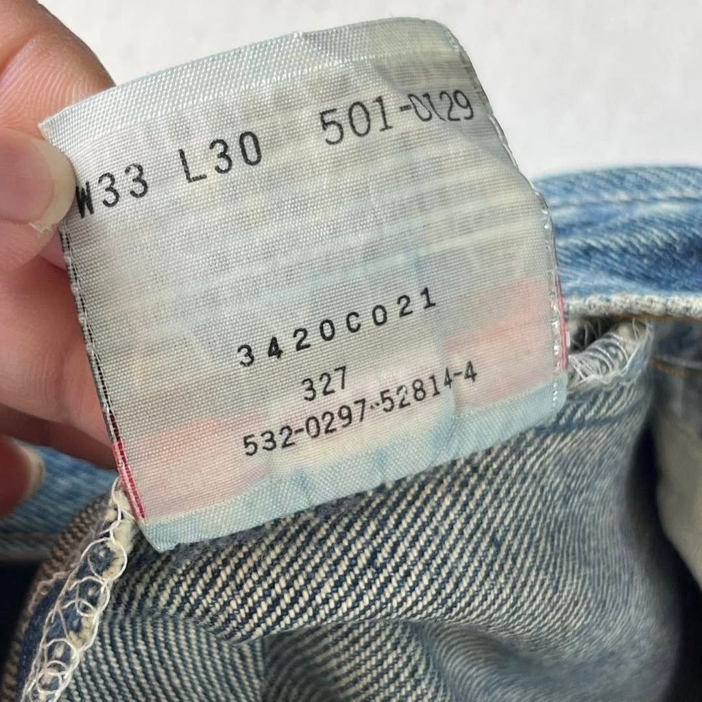 Levi's 501 Straight Leg Jeans | Size W33 L30 | Made in USA