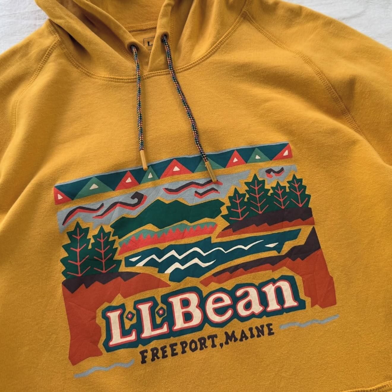 L.L.Bean Graphic Hoodie | Size L | Made in 🇻🇳 Vietnam