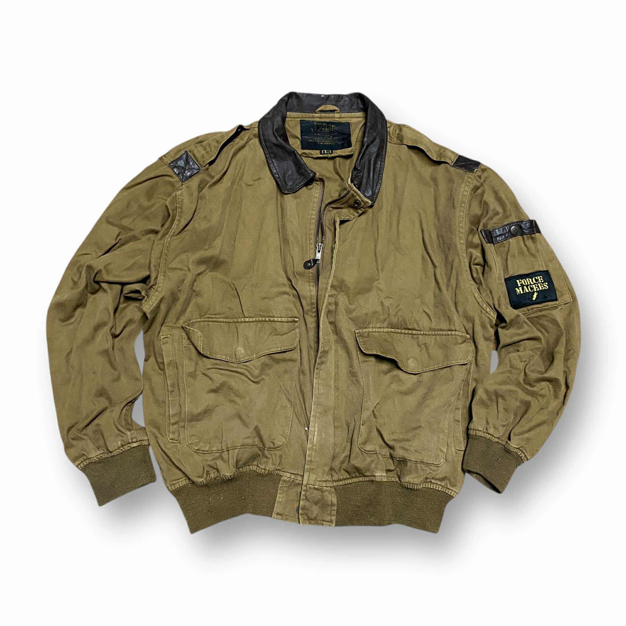 Force Macees Tactical Flight Jacket | Size L | Military Spec Inspired