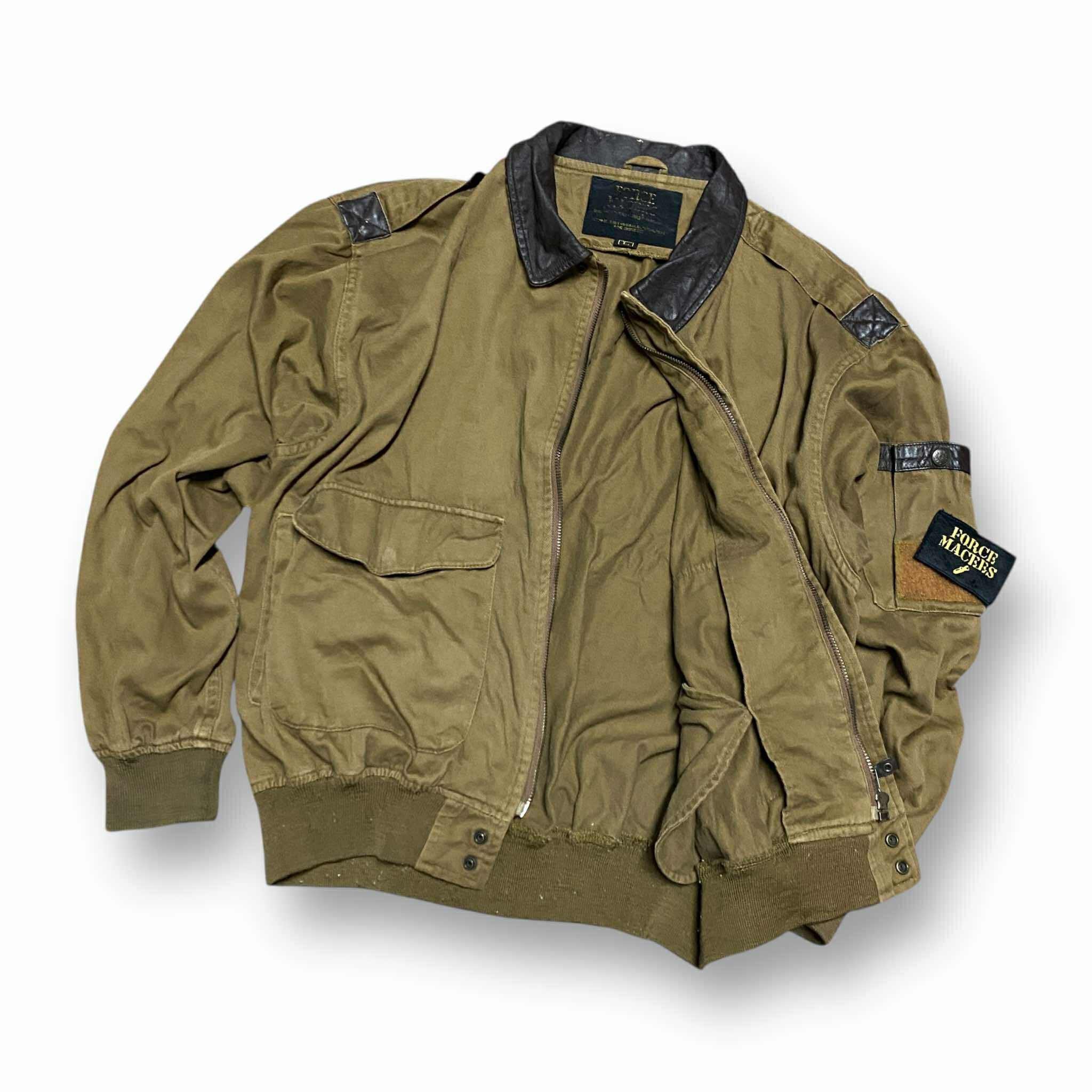 Force Macees Tactical Flight Jacket | Size L | Military Spec Inspired