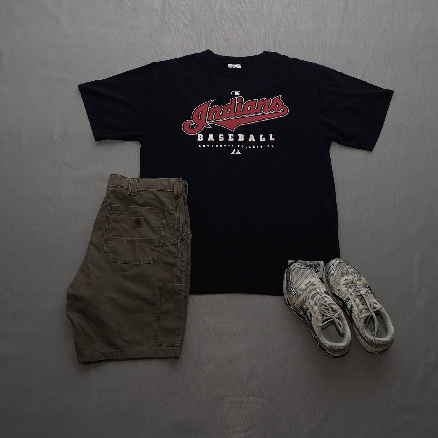 Majestic MLB “Indians Baseball” T-Shirt | L | Made in Honduras 🇭🇳
