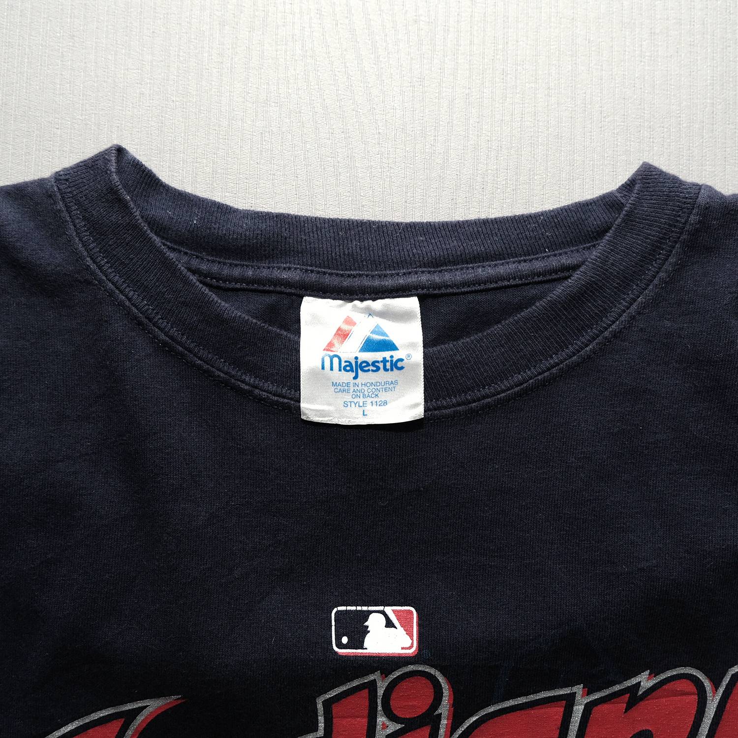 Majestic MLB “Indians Baseball” T-Shirt | L | Made in Honduras 🇭🇳