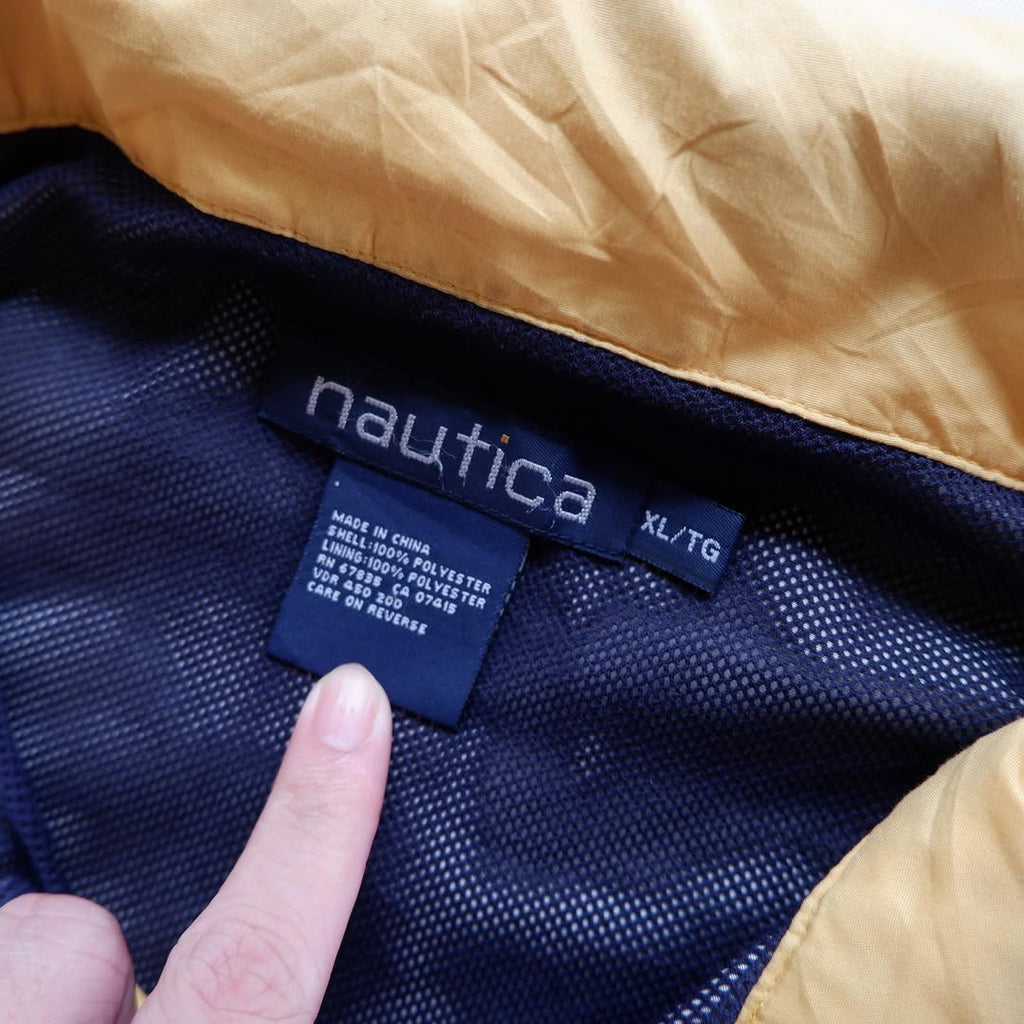 Nautica Sailing Graphic Windbreaker Jacket | XL | Made in China 🇨🇳