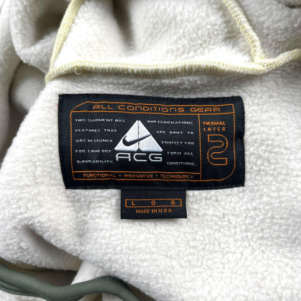 Nike ACG Thermal Fleece Pullover | Size L | Made in USA 🇺🇸
