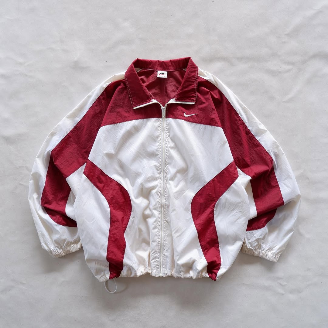 Nike Vintage Colorblock Track Jacket | XL | Made in Philippines 🇵🇭