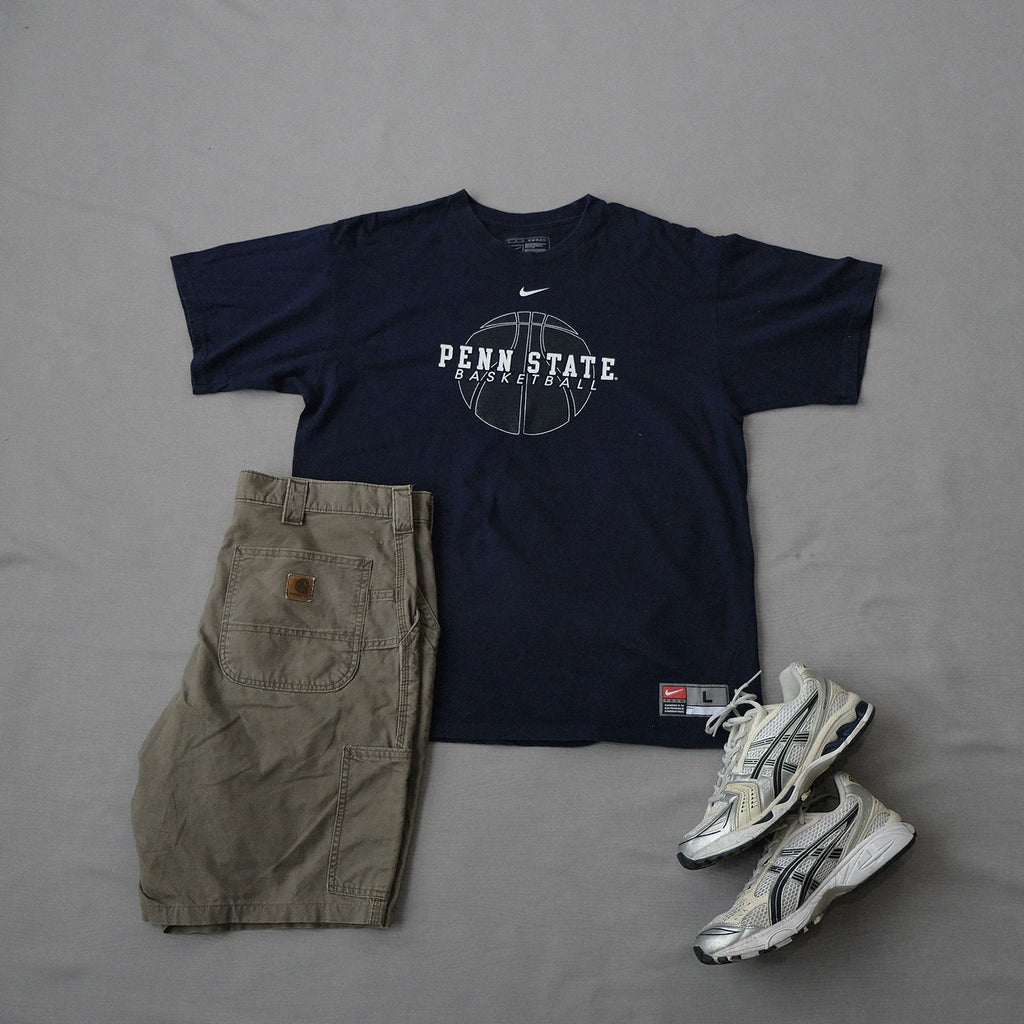 Nike Penn State Basketball Tee | Men’s Size L | Made in USA 🇺🇸