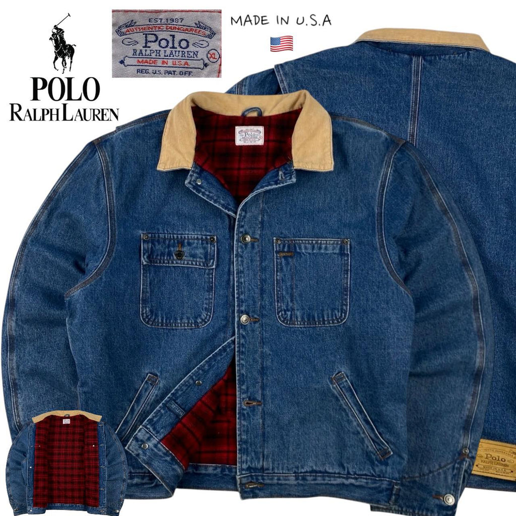 Polo Ralph Lauren Denim Jacket | Size L | Made in USA 🇺🇸