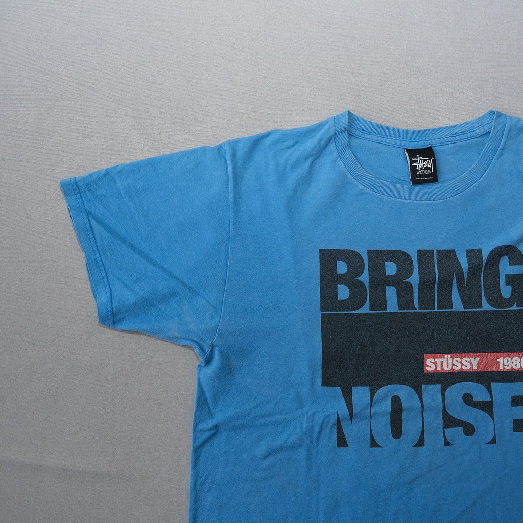 Stüssy “BRING NOISE” Graphic Tee | Size M | Made in Mexico 🇲🇽