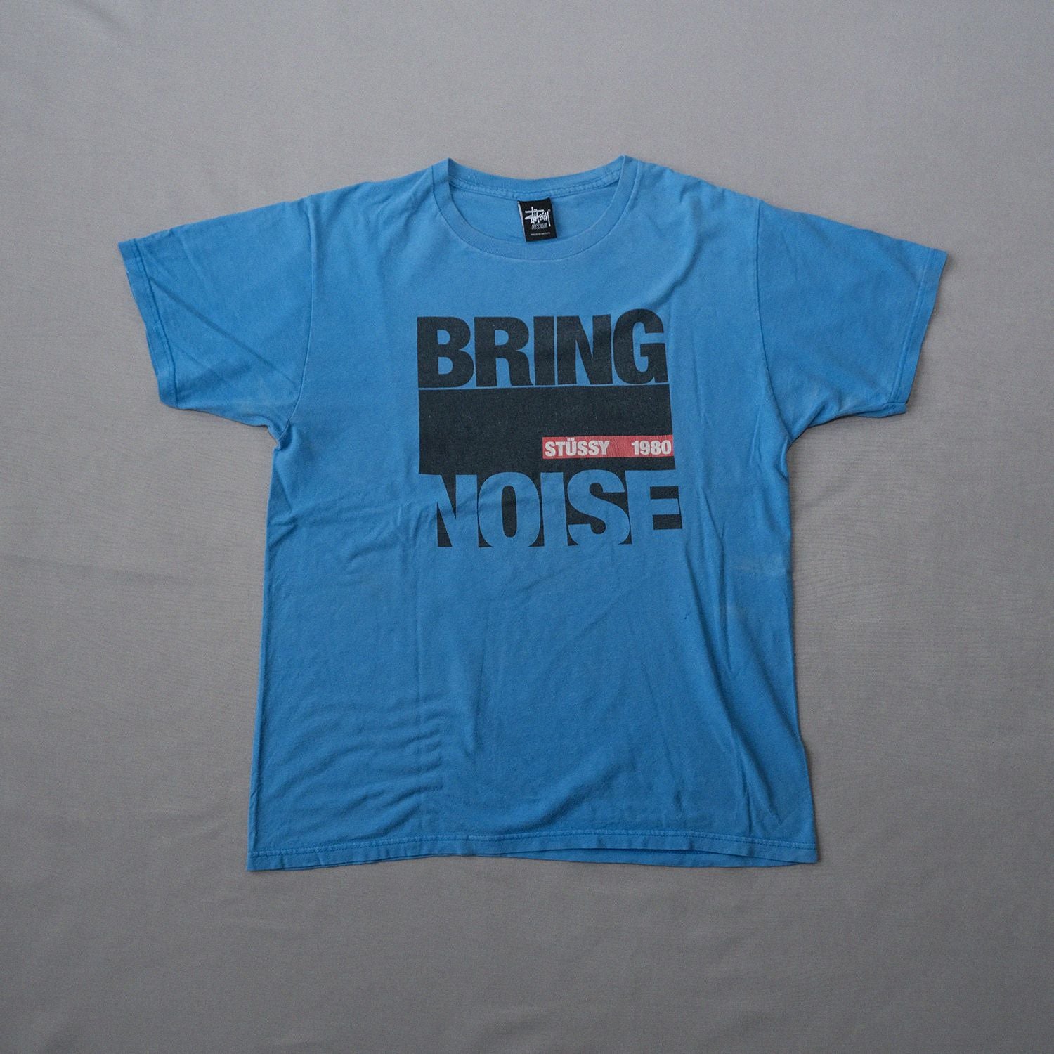 Stüssy “BRING NOISE” Graphic Tee | Size M | Made in Mexico 🇲🇽