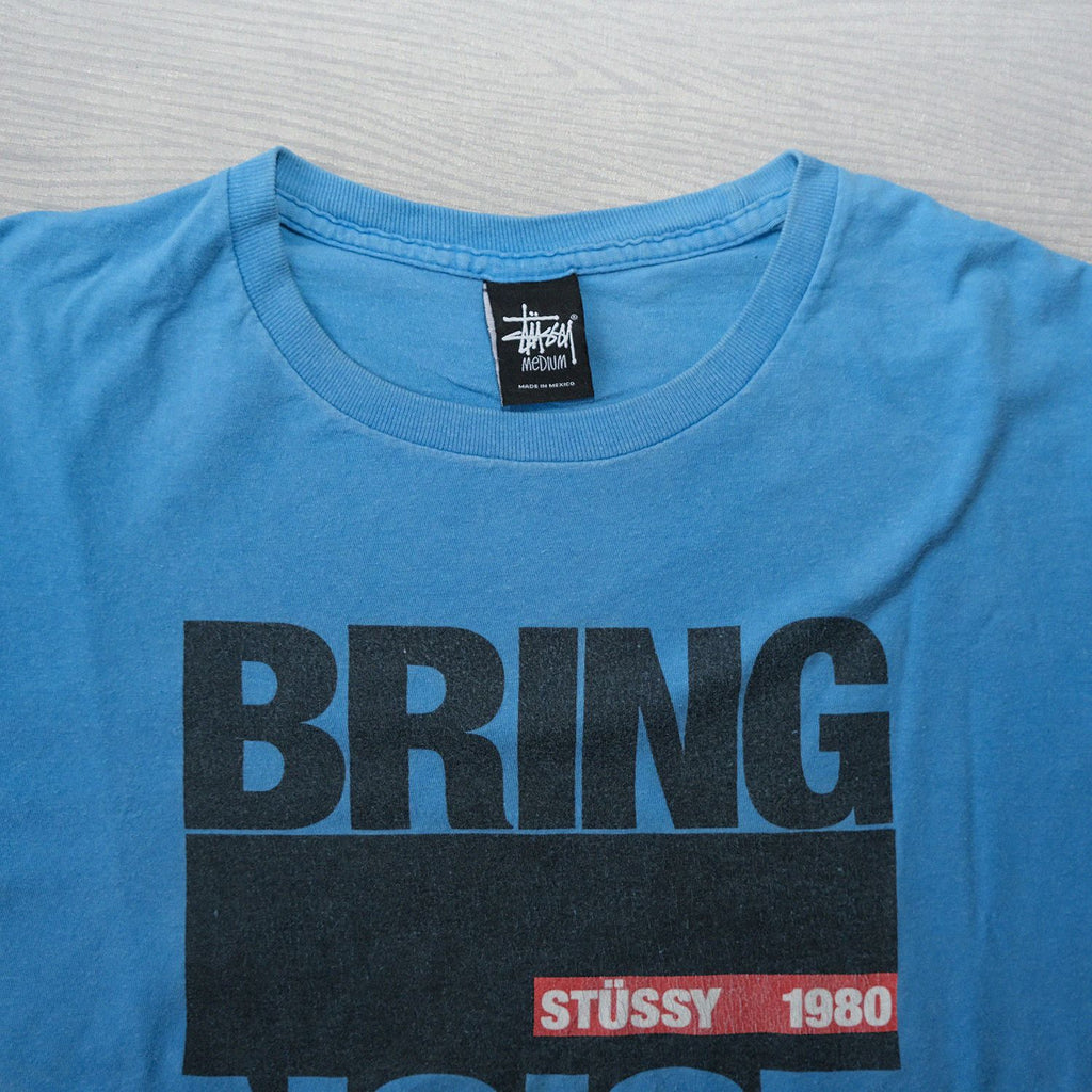 Stüssy “BRING NOISE” Graphic Tee | Size M | Made in Mexico 🇲🇽