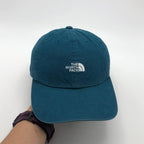 The North Face Cotton Twill Dad Hat | Teal | Adjustable Strapback