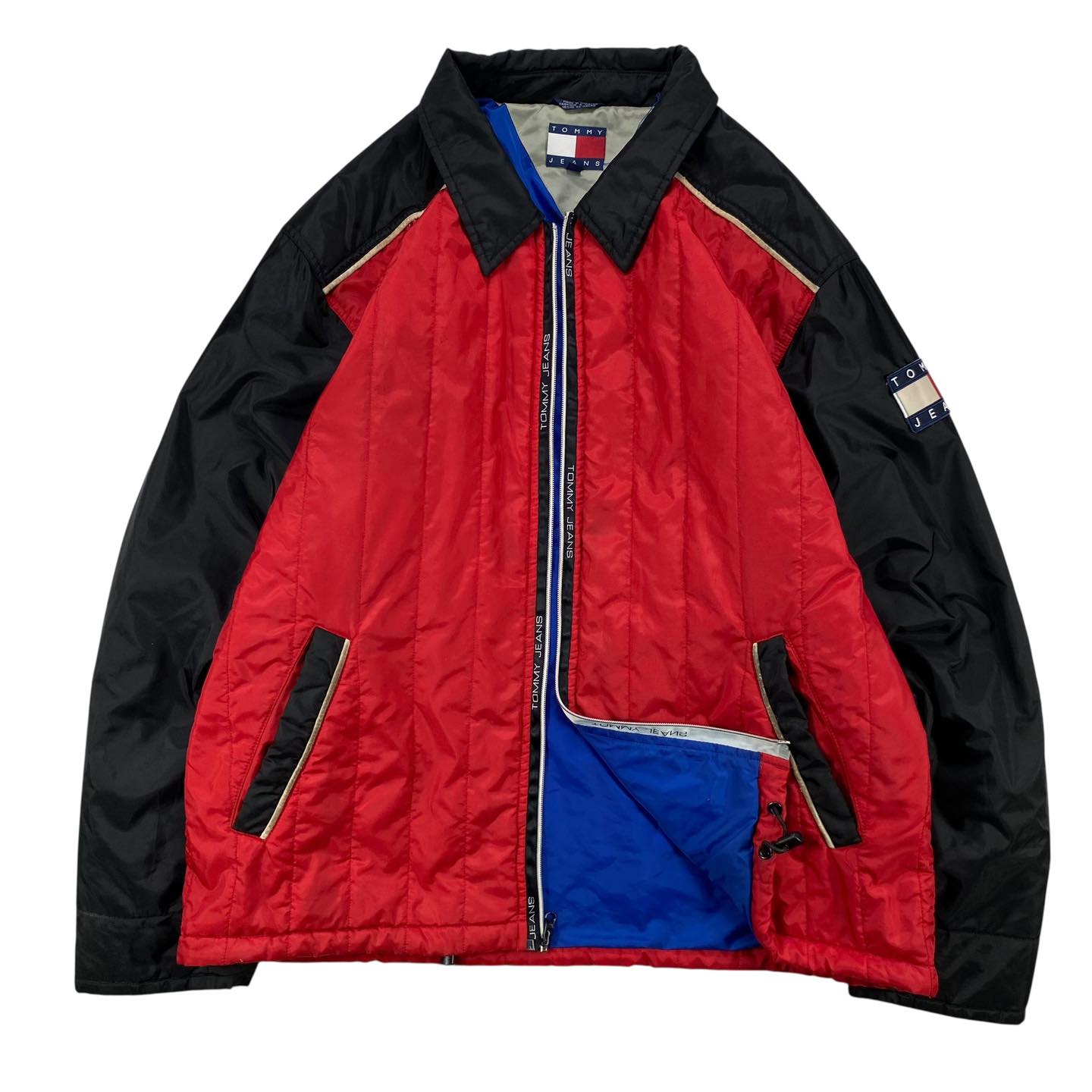 Tommy Jeans Colorblock Puffer Jacket | Size S | Made in China 🇨🇳