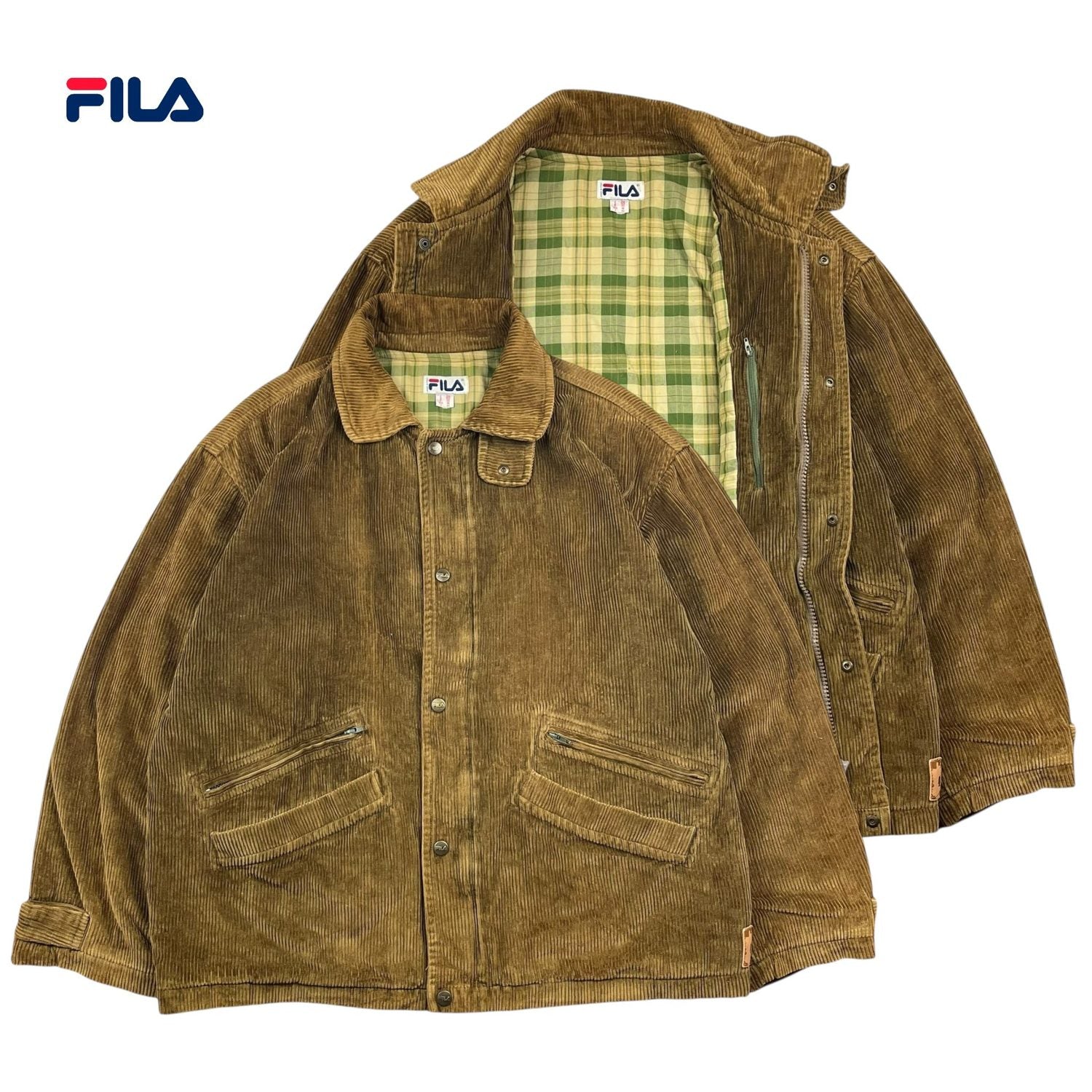 FILA Vintage Corduroy Work Jacket | L | Made in Korea