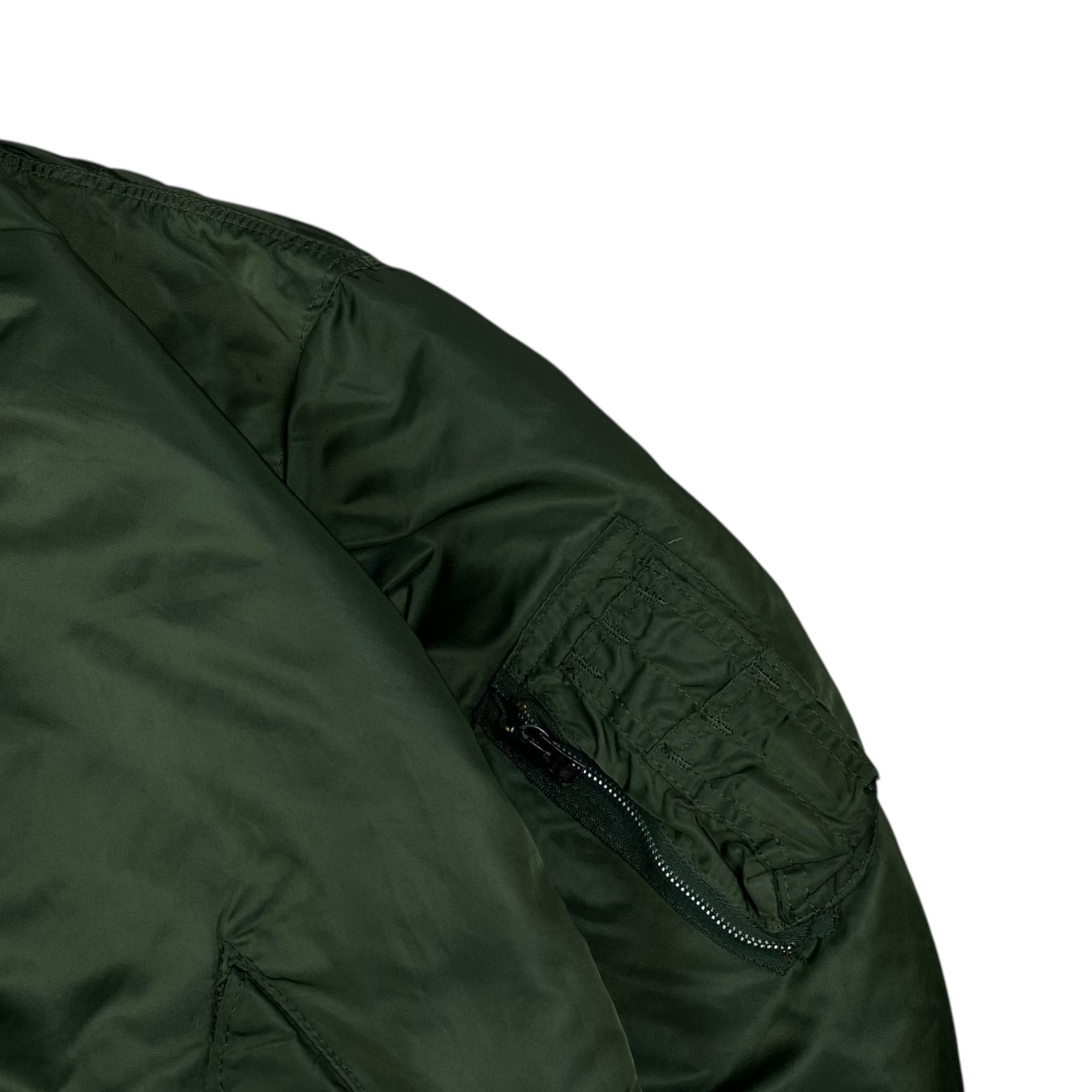 Alpha Industries MA-1 Flight Jacket | Size L | Made in USA - 图片 6