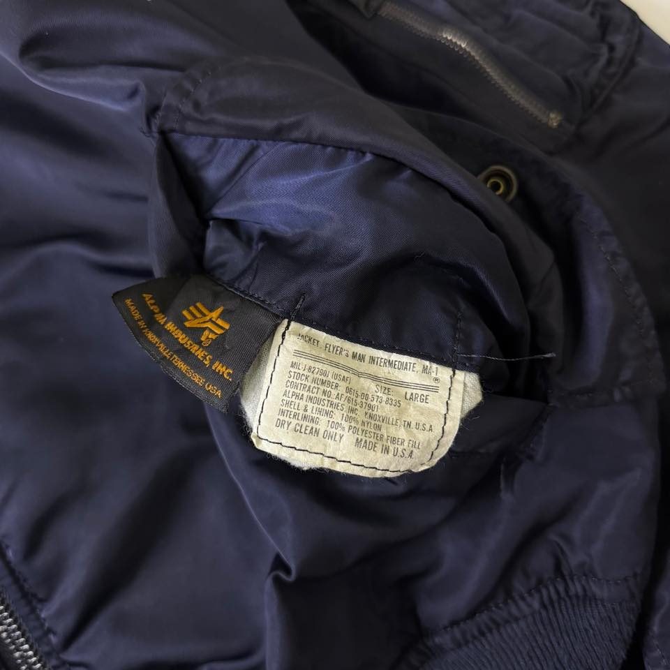 Alpha Industries MA-1 Flight Jacket | Size L | Made in USA 🇺🇸 - 图片 4
