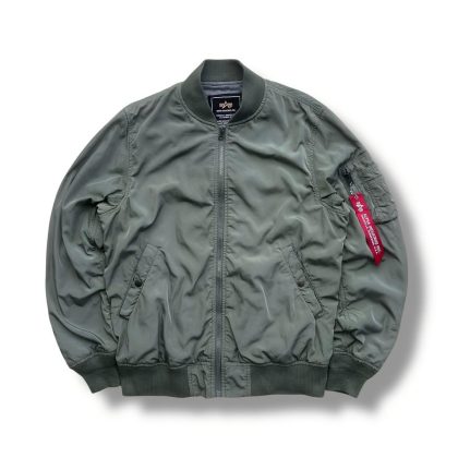 Alpha Industries MA-1 Flight Jacket | Large | Made in USA 🇺🇸