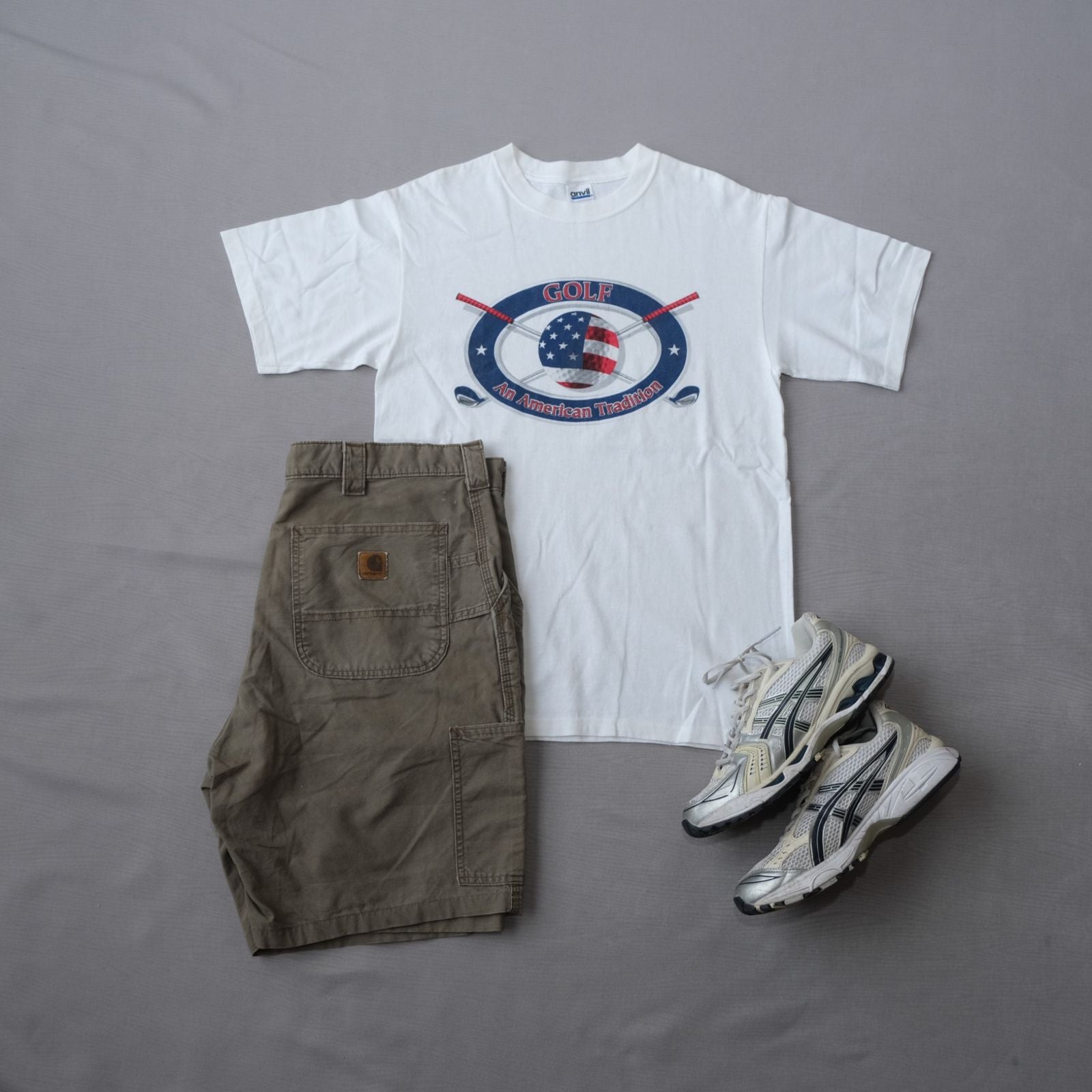 Anvil “GOLF: An American Tradition” Tee | Size L | Made in USA 🇺🇸