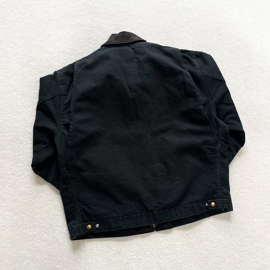 Carhartt Duck Detroit Jacket J01 BLK | 44 Regular | Made in USA 🇺🇸 - 图片 6