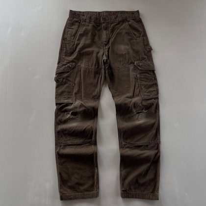 Carhartt WIP Black Ripstop Cargo | B342 FIT | W34 | Made in Mexico 🇲🇽