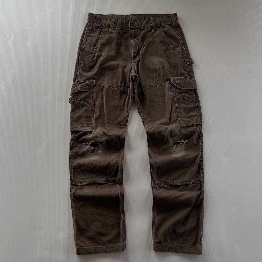 Carhartt WIP Black Ripstop Cargo | B342 FIT | W34 | Made in Mexico 🇲🇽