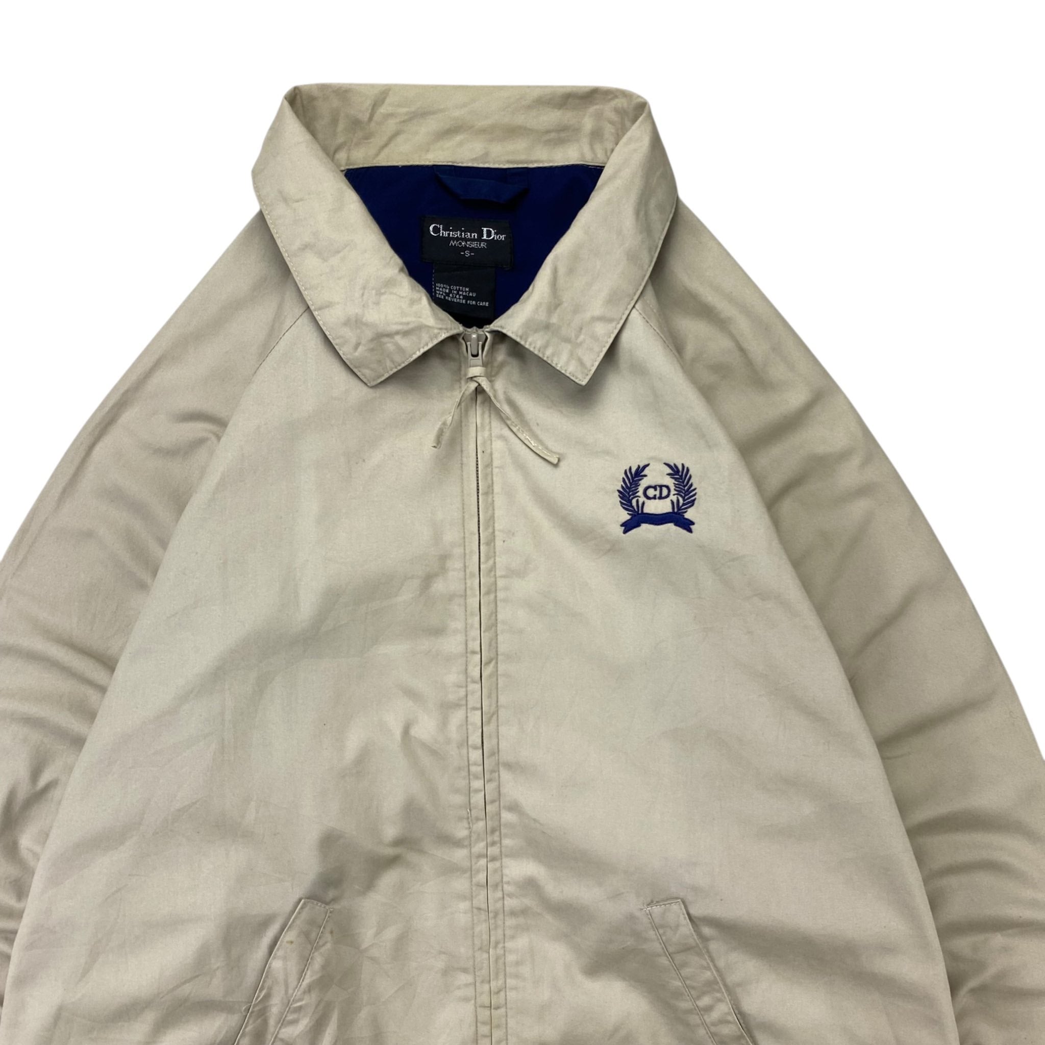 Christian Dior MONSIEUR Harrington Jacket | Size S | Made in Macau 🇲🇴 - 图片 3