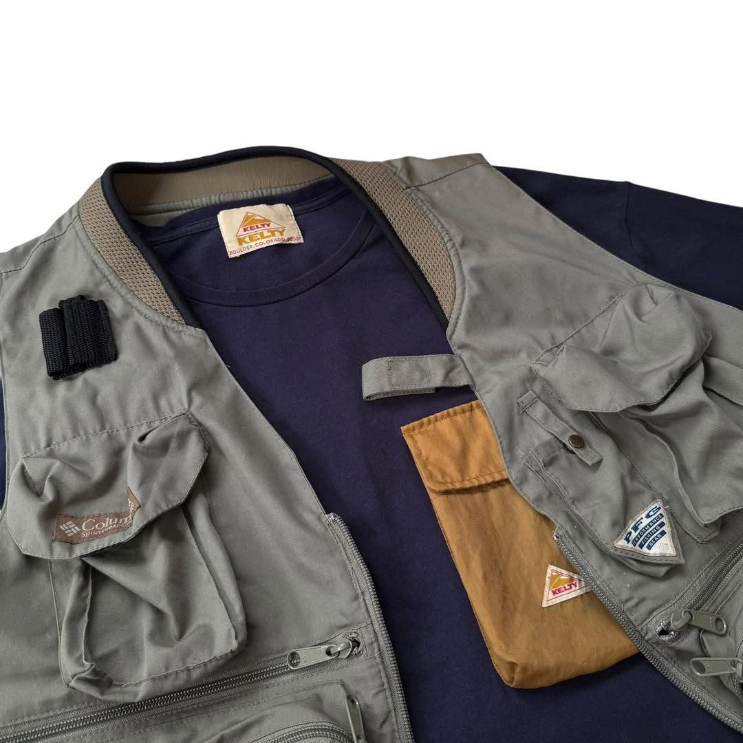 Columbia PFG Utility Fishing Vest | Size M | Made in Bangladesh 🇧🇩 - 图片 3