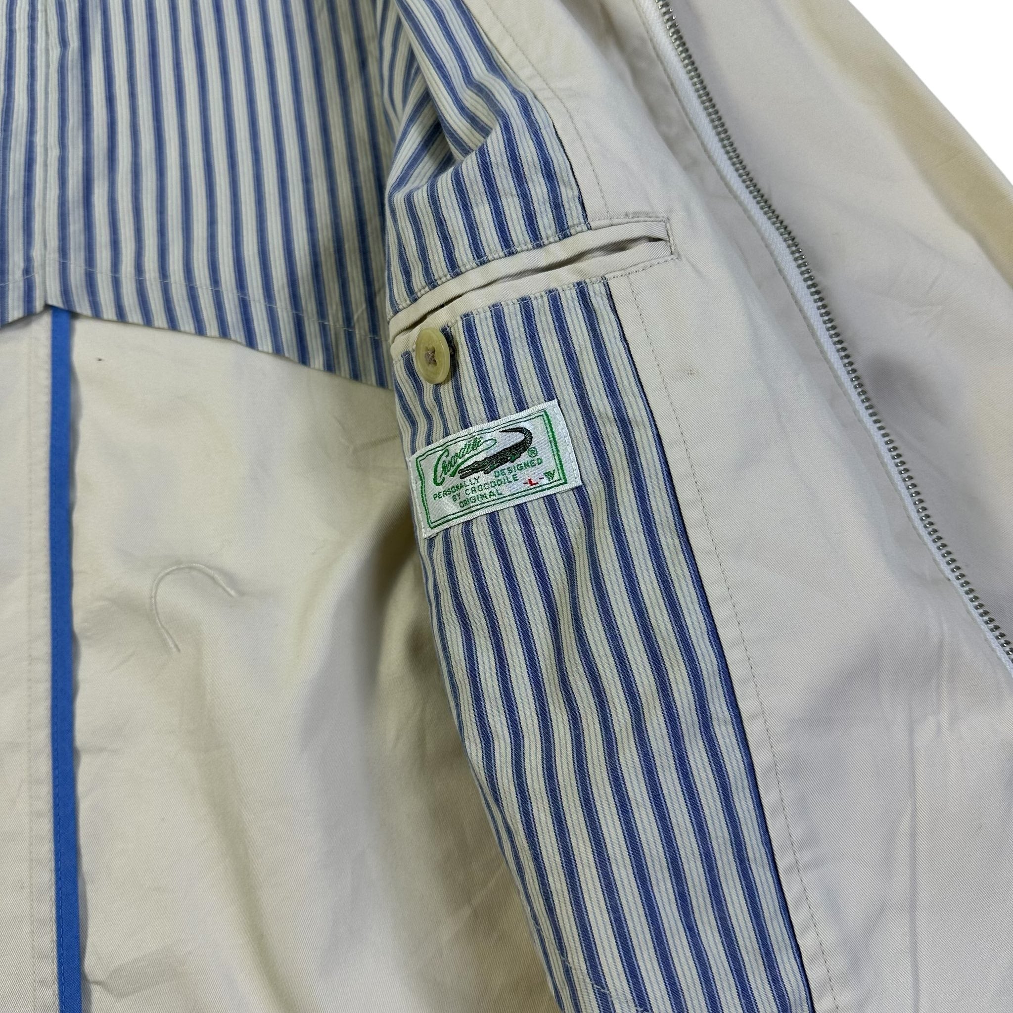 Crocodile Zip-Up Jacket | Size L | Made in Korea 🇰🇷 - 图片 8