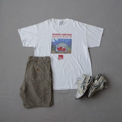 Delta 1998 Rural/Metro Night Run Tee | Size XL | Made in USA 🇺🇸