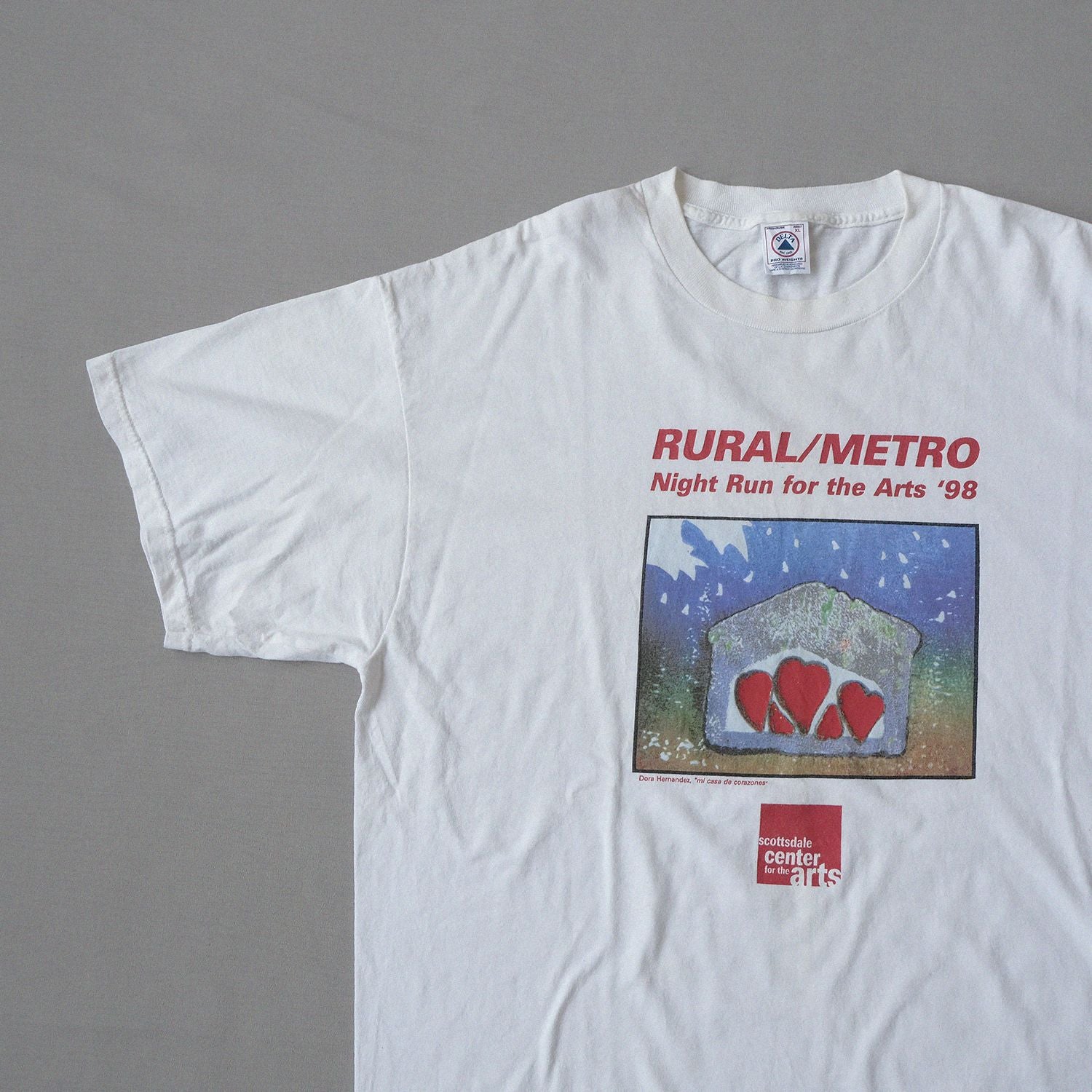 Delta 1998 Rural/Metro Night Run Tee | Size XL | Made in USA 🇺🇸 - 图片 2