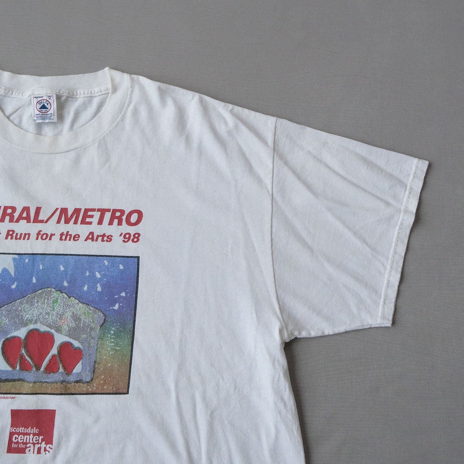 Delta 1998 Rural/Metro Night Run Tee | Size XL | Made in USA 🇺🇸 - 图片 3