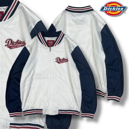 Dickies Colorblock Baseball Jacket | Size XL (13–14) | Made in Vietnam 🇻🇳