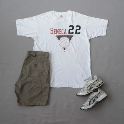 Vintage Seneca Volleyball Tee | XL | Made in USA 🇺🇸 | Fruit of the Loom