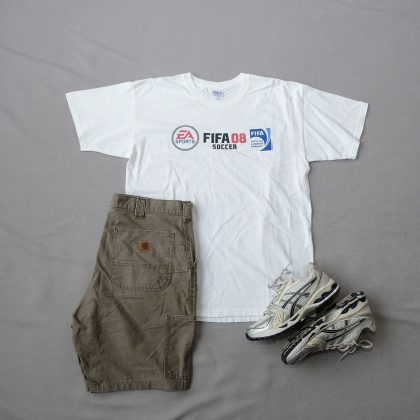 Gildan FIFA 08 Soccer Promo Tee | Size L | Official EA Sports Licensed