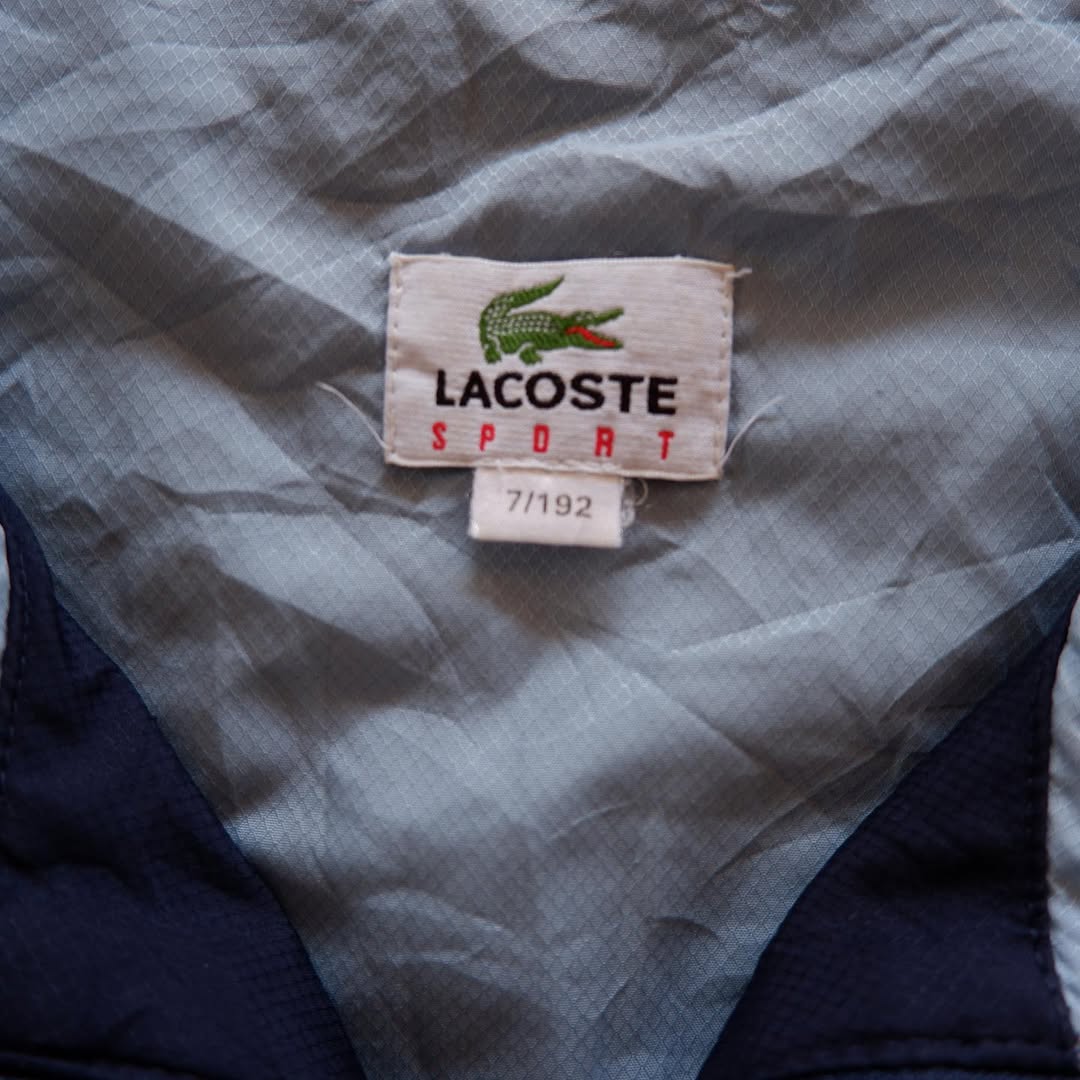 Lacoste Vintage Sport Jacket | Size 7 (XL) | Made in France 🇫🇷 - 图片 7