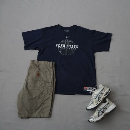 Nike Penn State Basketball Tee | Men’s Size L | Made in USA 🇺🇸