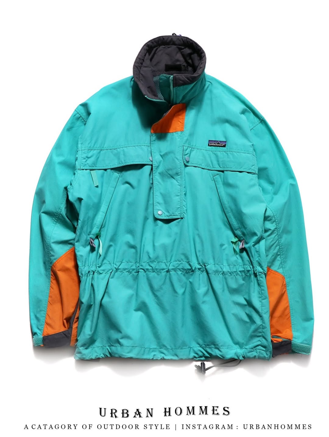 Patagonia Retro Pullover Jacket | L | Made in Hong Kong 🇭🇰