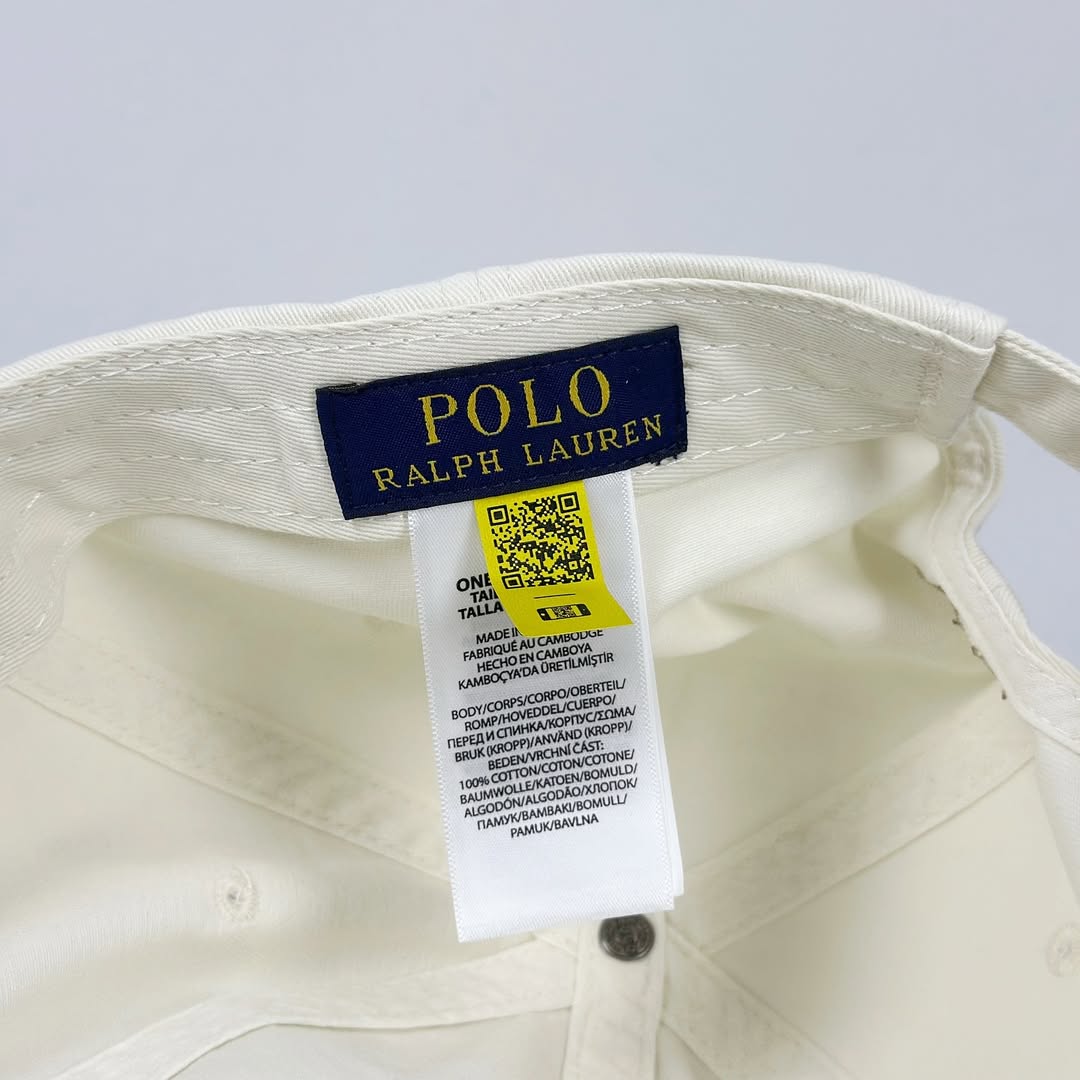 POLO RALPH LAUREN Vintage Baseball Cap 90s | Tone-on-Tone Logo | Made in Cambodia 🇰🇭 - 图片 4