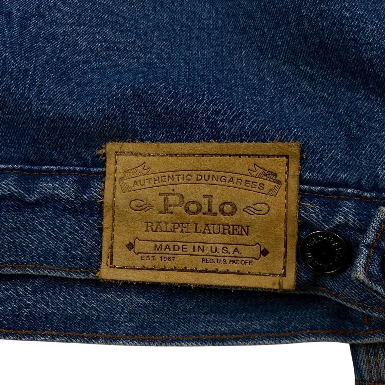 Polo Ralph Lauren Denim Jacket | Size L | Made in USA 🇺🇸 - 图片 6