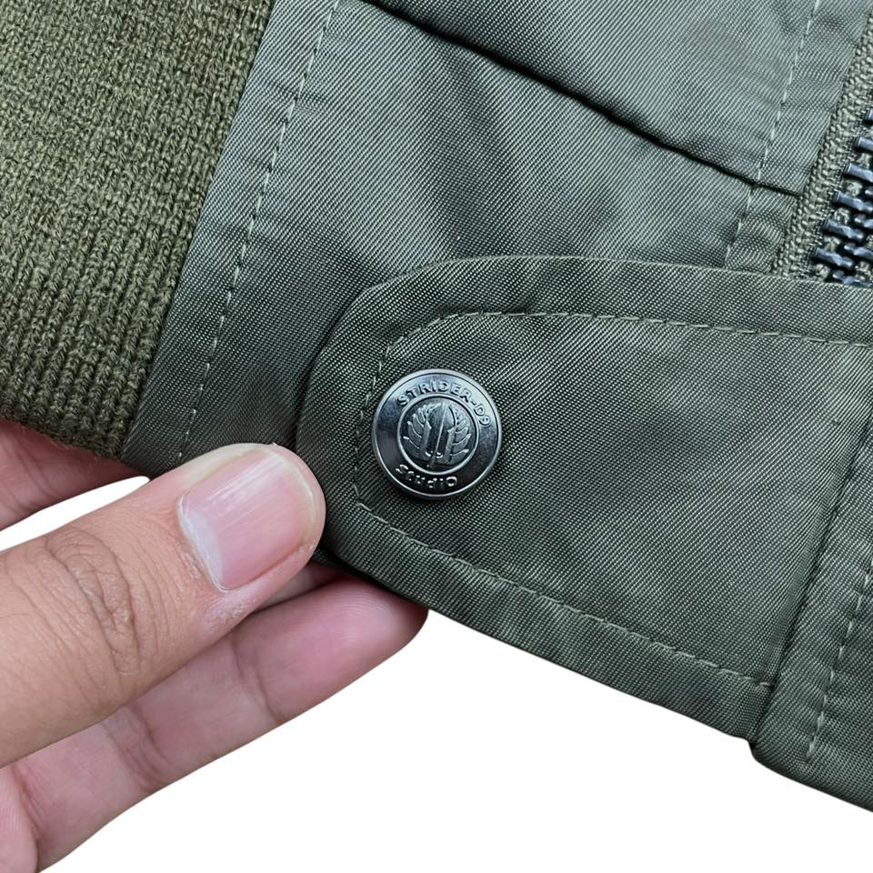 STRIDER-D9 RAW 7th Air Force Embroidered Souvenir Jacket | Size M | Made in China - 图片 6