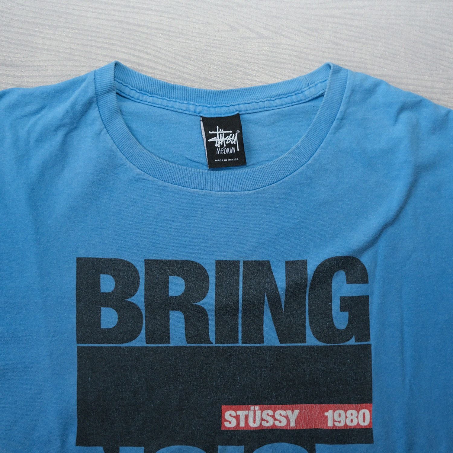 Stüssy “BRING NOISE” Graphic Tee | Size M | Made in Mexico 🇲🇽 - 图片 5