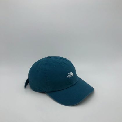The North Face Cotton Twill Dad Hat | Teal | Adjustable Strapback