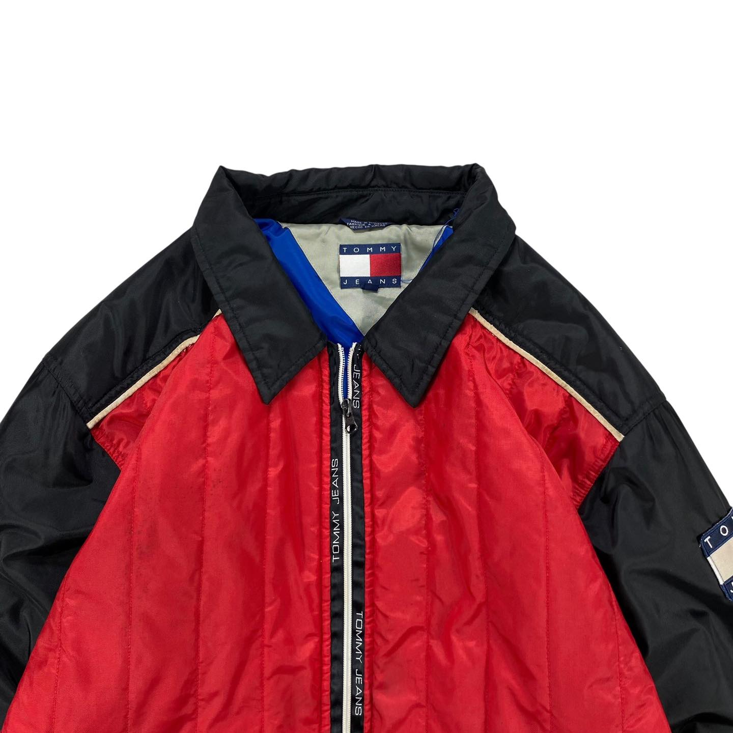 Tommy Jeans Colorblock Puffer Jacket | Size S | Made in China 🇨🇳 - 图片 4