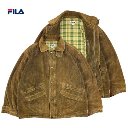 FILA Vintage Corduroy Work Jacket | L | Made in Korea